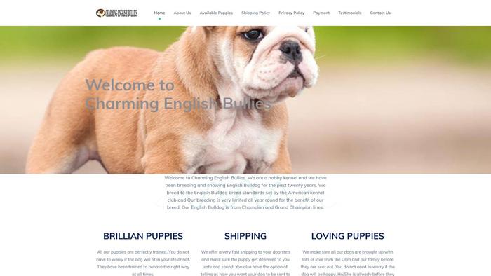 Charmingenglishbulldogpuppy.com - English Bulldog Puppy Scam Review