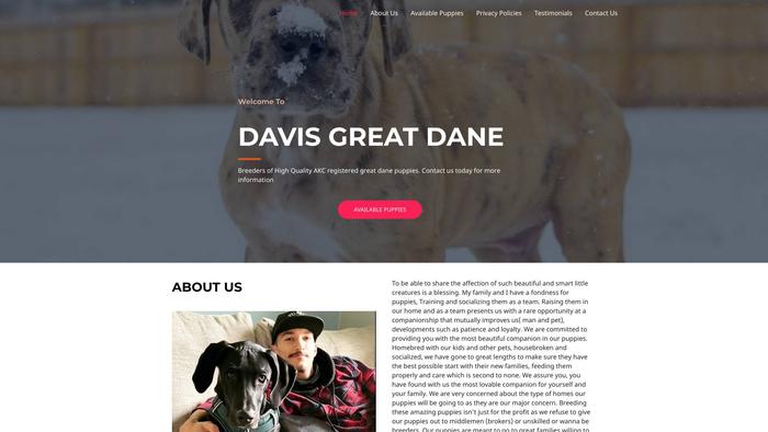 Davisgreatedanes.com - Great Dane Puppy Scam Review