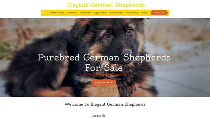 Elegantgermanshepherds.com - Germanshepherd Puppy Scam Review