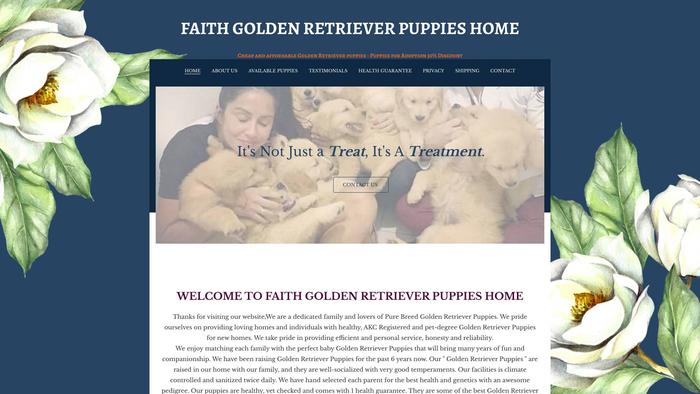 Faithgoldenretriever.com - Golden Retriever Puppy Scam Review