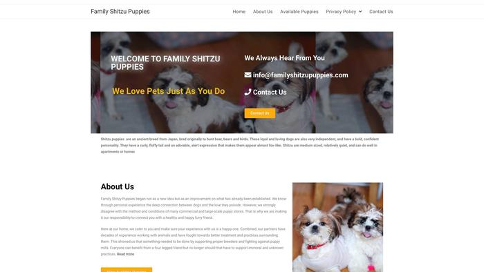 Familyshitzupuppies.com - Shihtzu Puppy Scam Review