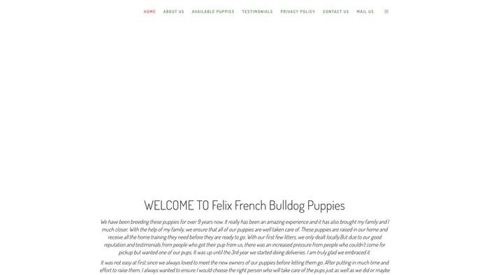 Felixfrenchbulldogpuppies.com - French Bulldog Puppy Scam Review