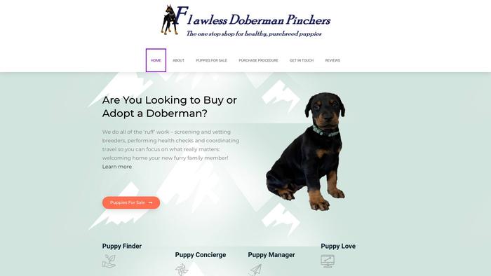 Flawlessdobersup4sale.com - Doberman Pinscher Puppy Scam Review