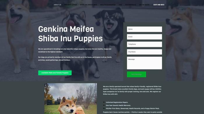 Genkinameifeashibainupuppies.com - Shibhainu Puppy Scam Review