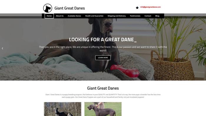 Giantgreatdanes.com - Great Dane Puppy Scam Review