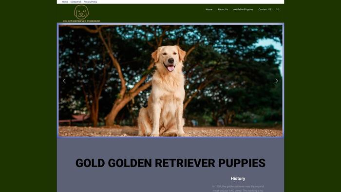 Goldenretrievers-purebred.com - Golden Retriever Puppy Scam Review