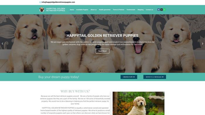 Happytailgoldenretrieverpuppies.com - Golden Retriever Puppy Scam Review