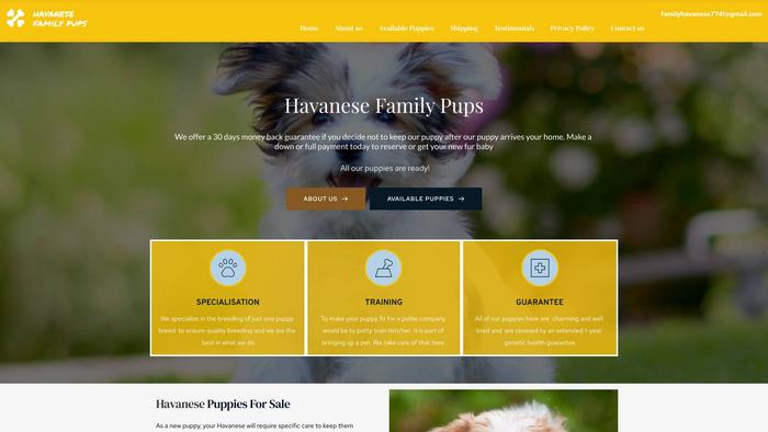 Havanesefamilypups.com - Havanese Puppy Scam Review