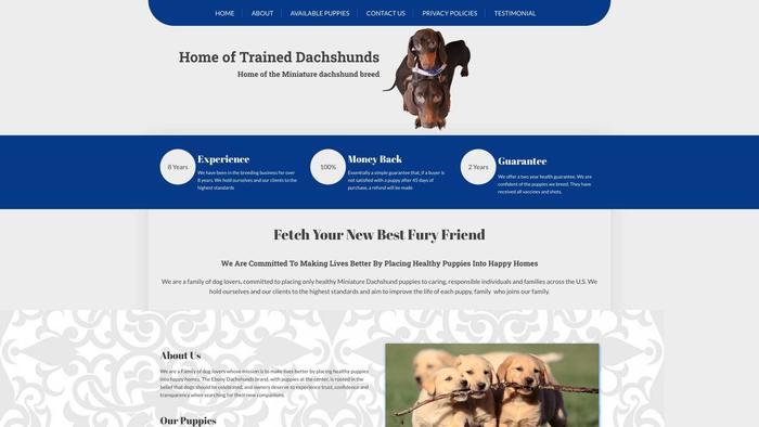 Hometrainedachshunds.com - Dachshund Puppy Scam Review