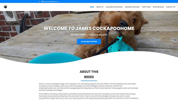 Jamescockapoohome.com - Cockapoo Puppy Scam Review