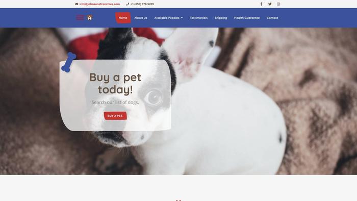 Johnsonsfrenchies.com - French Bulldog Puppy Scam Review