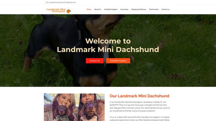 Landmarkminidachshund.com - Dachshund Puppy Scam Review