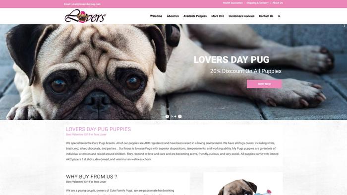 Loversdaypug.com - Pug Puppy Scam Review