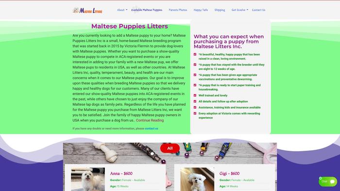 Malteselitters.com - Maltese Puppy Scam Review