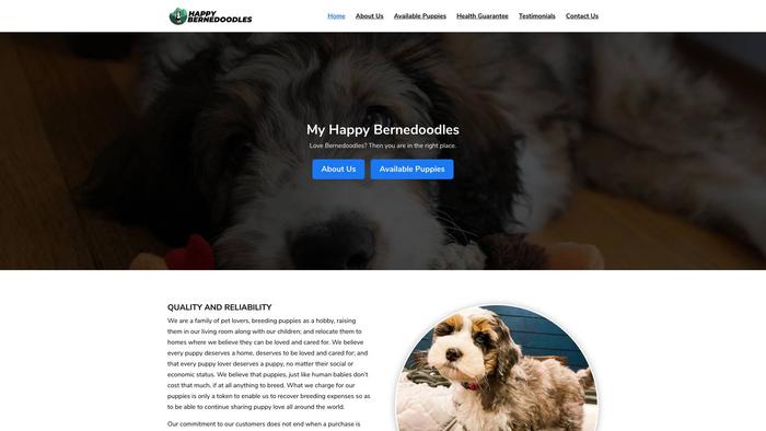 Myhappybernedoodles.com - Bernedoodle Puppy Scam Review