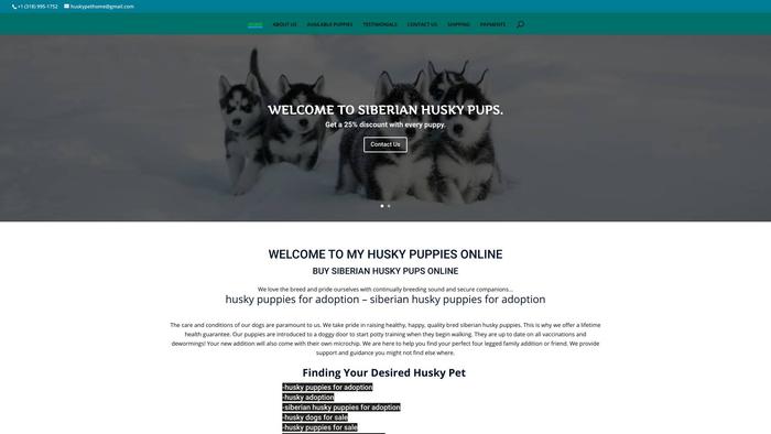 Myhuskypuppies.com - Husky Puppy Scam Review