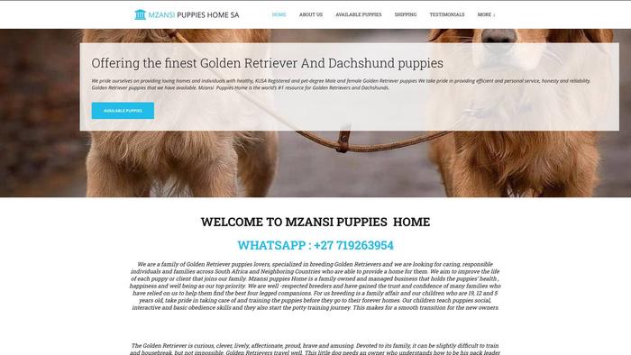 Mzansipuppieshome.com - Dachshund Puppy Scam Review