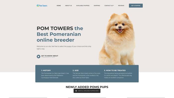 Pomtowers.com - Pomeranian Puppy Scam Review