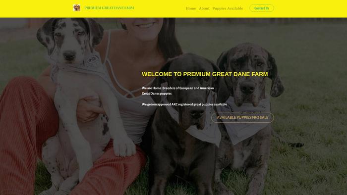 Premiumgreatdanefarm.com - Great Dane Puppy Scam Review