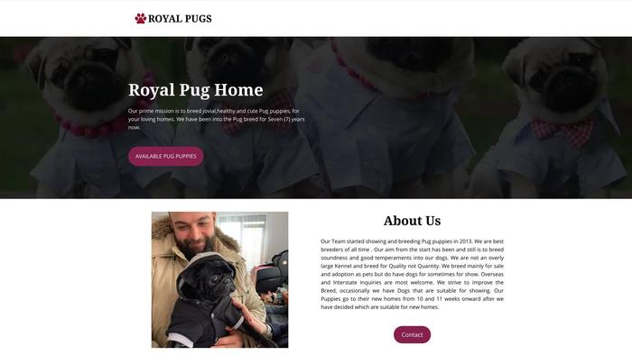 Royalpughome.com - Pug Puppy Scam Review