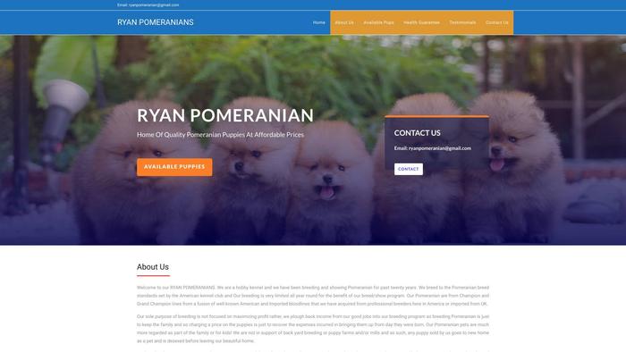 Ryanpomeranian.com - Pomeranian Puppy Scam Review