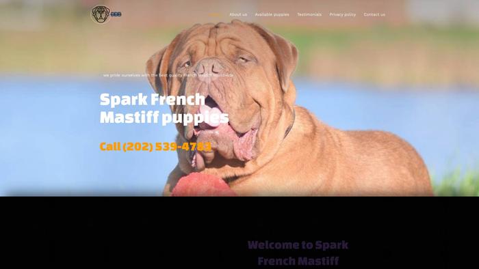 Sparkfrenchmastiff.com - Dogue De Bordeaux Puppy Scam Review