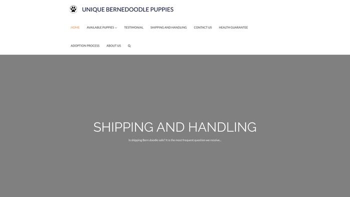 Uniquebernedoodlepuppies.com - Bernedoodle Puppy Scam Review