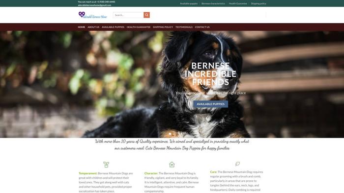 Adorablebernesehome.com - Bernese Mountain Dog Puppy Scam Review