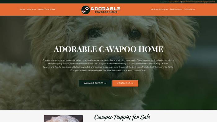 Adorablecavapoohome.com - Cavapoo Puppy Scam Review