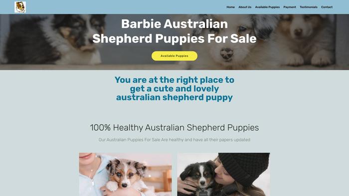 Barbieaussiepuppies.com - Australian Shepherd Puppy Scam Review