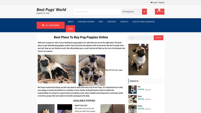 Bestpugsworld.com - Pug Puppy Scam Review