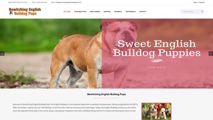 Bewitchingenglishbulldogpups.com - English Bulldog Puppy Scam Review