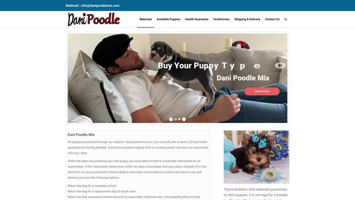 Danipoodlemix.com - Poodle Puppy Scam Review