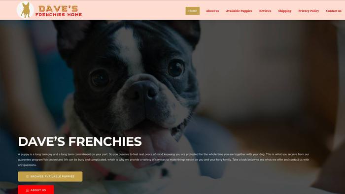 Davesfrenchies.com - French Bulldog Puppy Scam Review