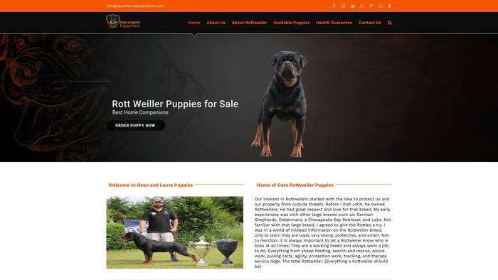 Deannlaurapuppyfarm.com - Rottweiler Puppy Scam Review