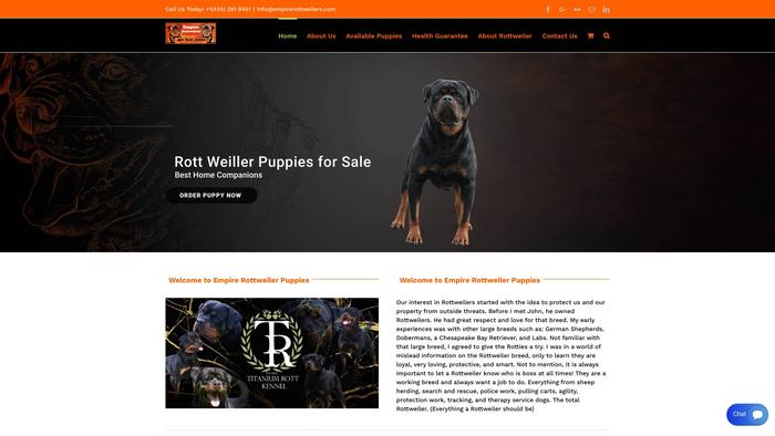 Empirerottweilers.com - Rottweiler Puppy Scam Review