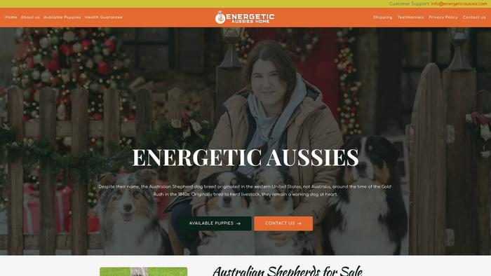 Energeticausies.com - Australian Shepherd Puppy Scam Review