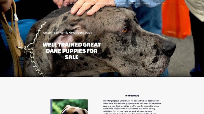 Familygreatdanepups.com - Great Dane Puppy Scam Review