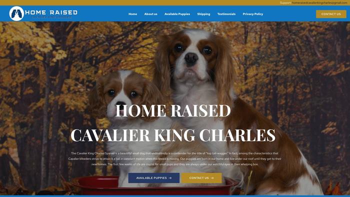 Homeraisedcavalierkingcharles.com - Cavalier King Charles Spaniel Puppy Scam Review