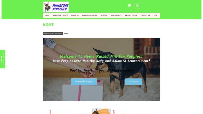 Homeraisedminpinpuppies.com - Doberman Pinscher Puppy Scam Review