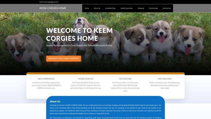 Keemcorgieshome.com - Corgi Puppy Scam Review