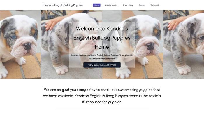 Kendraenglishbulldogshome.com - English Bulldog Puppy Scam Review