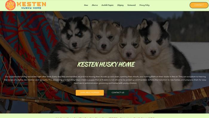 Kestenhuskyhome.com - Husky Puppy Scam Review