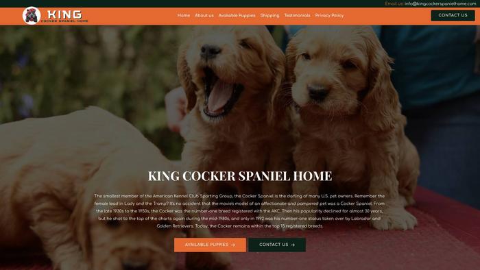 Kingcockerspanielhome.com - Cockerspaniel Puppy Scam Review