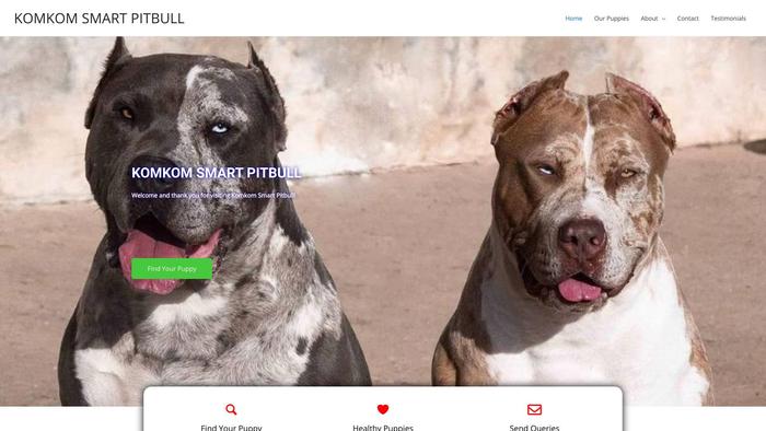 Komkomsmartpitbull.com - Pit Bull Puppy Scam Review