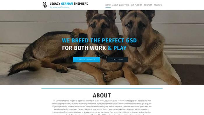 Legacygermanshepherd.com - Germanshepherd Puppy Scam Review