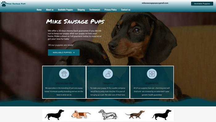 Mikesausagepups.com - Dachshund Puppy Scam Review