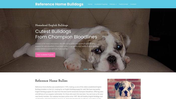 Referencehomebulldogs.info - Bulldog Puppy Scam Review