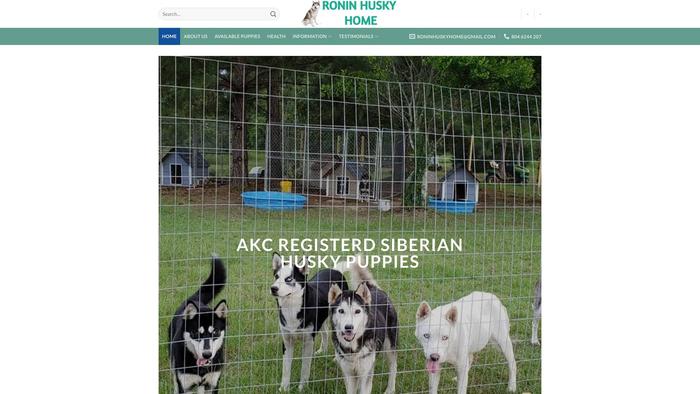 Roninhuskyhome.com - Husky Puppy Scam Review