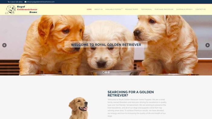 Royalgoldenretrieverhome.com - Golden Retriever Puppy Scam Review